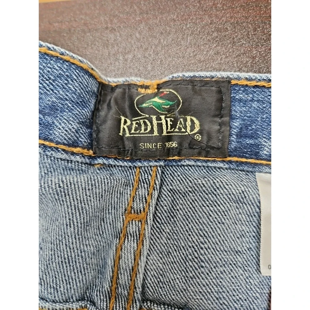 Red Head Jeans Mens 46 x30 Blue Denim Dark Wash Relaxed Fit Mexico New With Tags